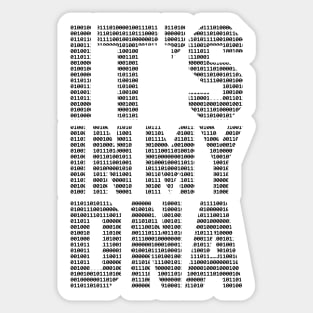 funny saying motivational quote for programer It's In My DNA Sticker